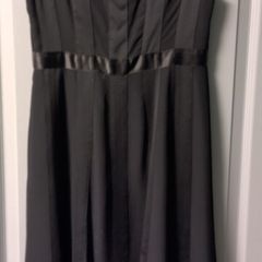 Black evening dress