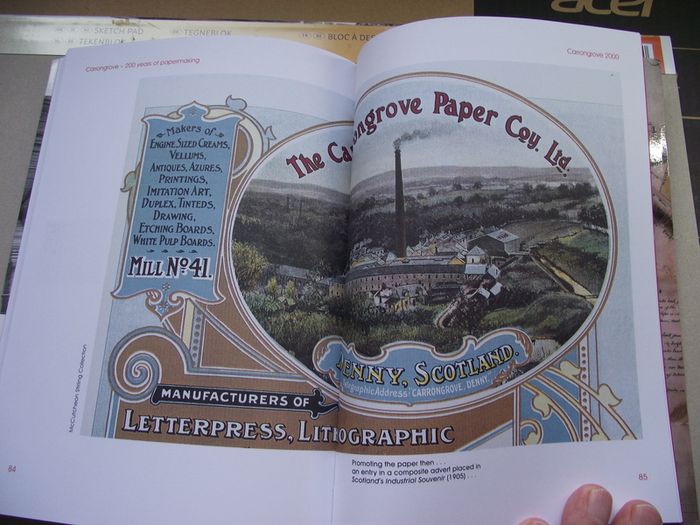 'Carrongrove: 200 years of Papermaking' by Argyll Publishing