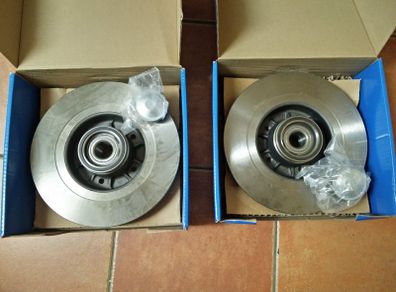 Reanult Scenic - Laguna - Grand Scenic - Rear Brake Discs 274mm With Wheel Bearing Kit