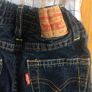 Baby Levi jeans and shirt. Age 3 months. Free teddy. Image 5