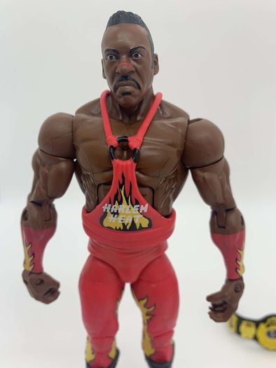 wwe elite series 46 Harlem Heat Booker T & Stevie Ray action figures