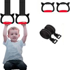 New Gymnastic Rings,Both for Adults and Kids,Support 360LBS,Home Fitness Equipment for Children, Kid's Indoor Pull up Bar for Stretching and Height Increas
