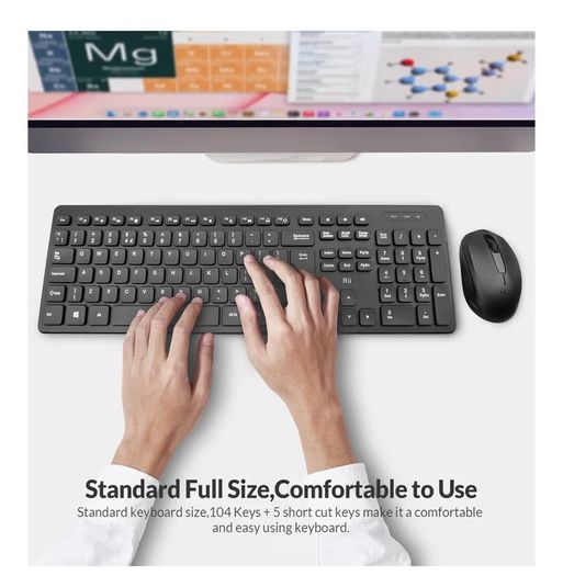 Full size keyboard and mouse set