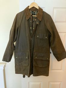 Barbour Solway Zipper Vintage wax Jacket One Crest 70's