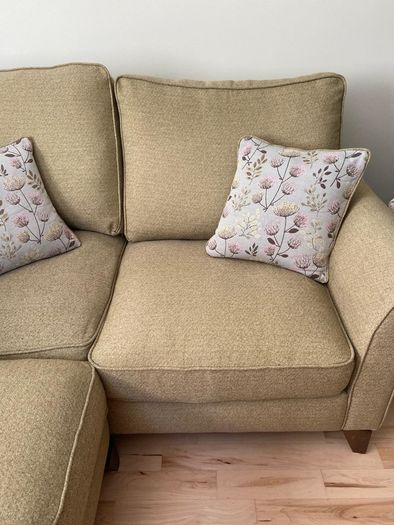L - shaped four seater soda