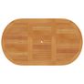Garden Table 150x90x75 cm Solid Teak Wood Image 4