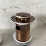 Antique Brass Basin Waste Fitting Image 2