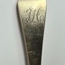 Sterling silver antique Serving spoon, George Wintle, 1790. Very rare. Image 3