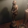 3 Large Vintage Bronze Effect Statues Image 10
