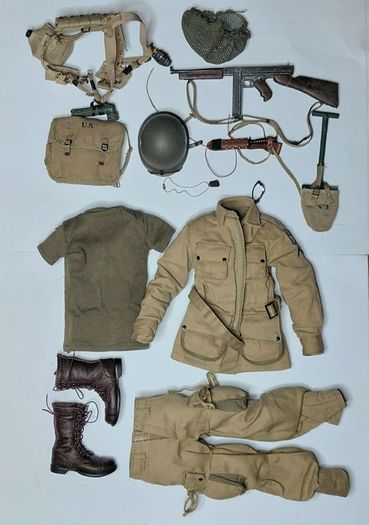 1/6 Scale DID U.S. 101st Airborne Ryan 2.0 Figure Kitbash Parts (Read Description) Model German WWII Dragon Model