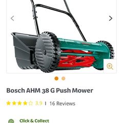Bosch AHM 38 G Push Mower