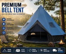 Family tent up to 8 people