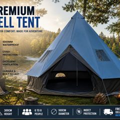 Family tent up to 8 people