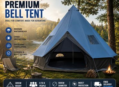 Family tent up to 8 people
