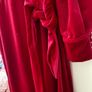 Fabulous deep pink velvet Next Dress size 20 Image 3