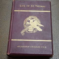 Victorian Book 1890 Life & Labours of Saint Thomas Aquinas