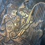 Antique Brass and Copper Charger Image 2