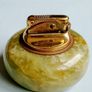 Vintage W.German Onyx & Brass Table Top Lighter Image 2