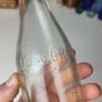175 - Vintage John Daly Mineral Water Embossed Letters Clear Glass Decorative Collectible Bottle Image 6