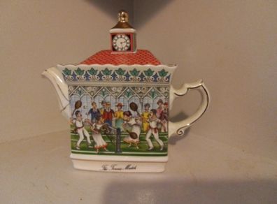 Sadler Novelty Teapot "The Tennis Match"