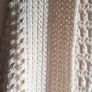 Hand Knit  Crochet Cream Shrug Image 7