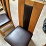 Solid Oak Dining Table and 6 Chairs Image 10