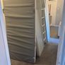 child's bunk bed single size with study desk and storage Image 4