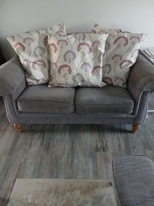 4 custom made cushions