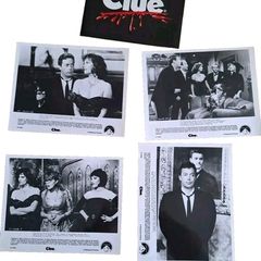 1985 Clue Press Kit Tim Curry