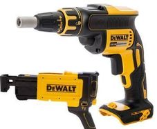 DeWalt DCF620N Cordless Brushless 18V Drywall Screwdriver Body Only With DCF6202 Collated Drywall Screw Gun Attachment
