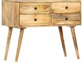 Sideboard 85x40x71 cm Solid Mango Wood