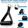 _DIY Pulley Cable Machine Attachment System, Fitness Cable Pulley System Home Gym Equipment Workout Accessories for Lat Pull Downs, Tricep Extensions, Tricep Pull Downs Image 6