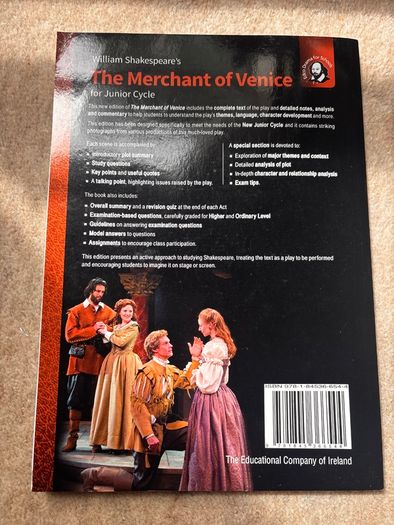 Merchant of Venice Shakespeare JC