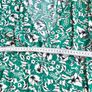 ZARA Green Floral Mini Dress - Size M/10/38 Image 4