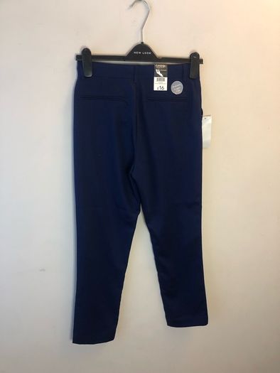 NEW navy trousers (age 12-13)