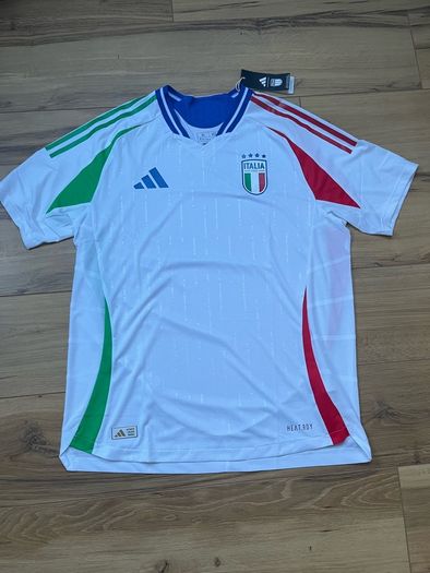 Italy Football Jersey White Size XL