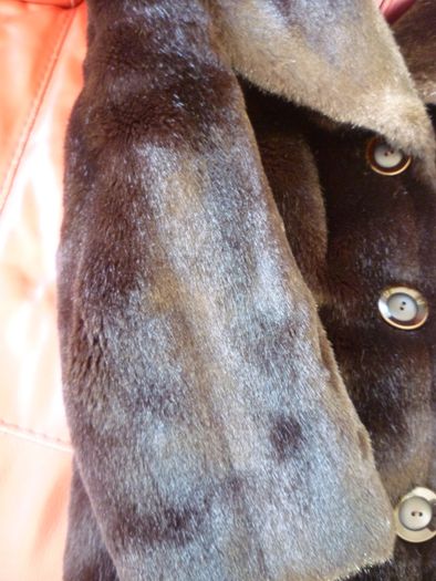 Faux Fur Jacket Coat Medium-Switzers Dublin- Excellent Condition Darkest Brown. LADIES. Beautiful quality.