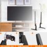 Universal TV Stand for 22"-80" LCD/LED TVs, Adjustable Height TV Riser, Supports Up to 50kg, Max VESA 800x400mm Image 3