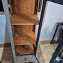Pine glass display cabinet Image 4