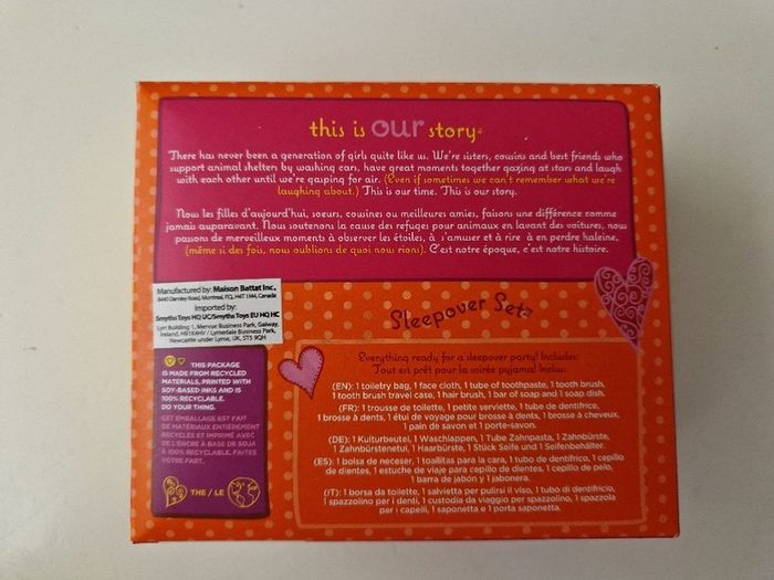 Our Generation - Sleepover Set