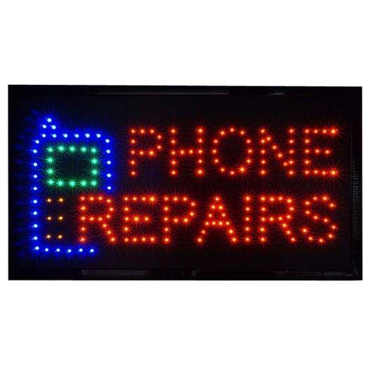 Led Phone Repairs Sign