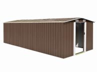 main image for ad Garden Shed 257x580x181 cm Metal Brown