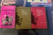 Trio of Chaucer books