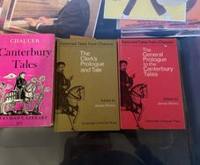 Trio of Chaucer books