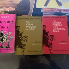 Trio of Chaucer books