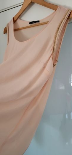 OASIS blush symmetrial layered top Sz 14