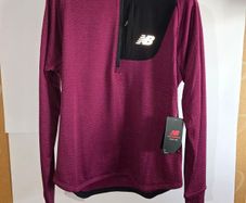 Brand New New Balance Heat Grid Half Zip Running Top With Tags Size M