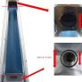 BU-KO Glass Tube Replacement for Pyramid Gas patio Heater Image 2