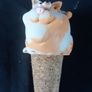 Paolo Chiari Designer Cat Wine stopper Image 3