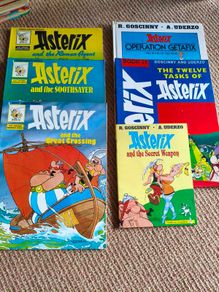 Asterix books 80s/90s